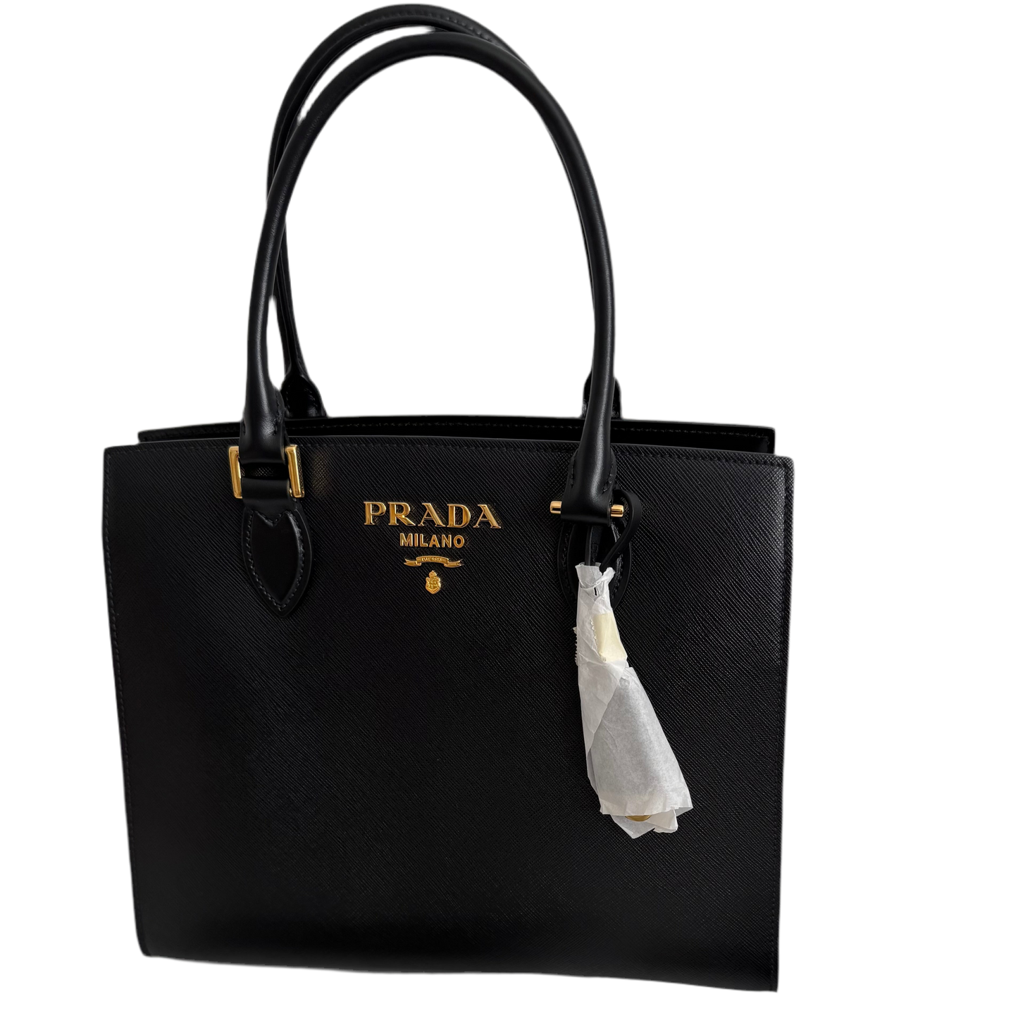 Prada Borsa A Mano In Pelle Saffiano Soft Calf Leather