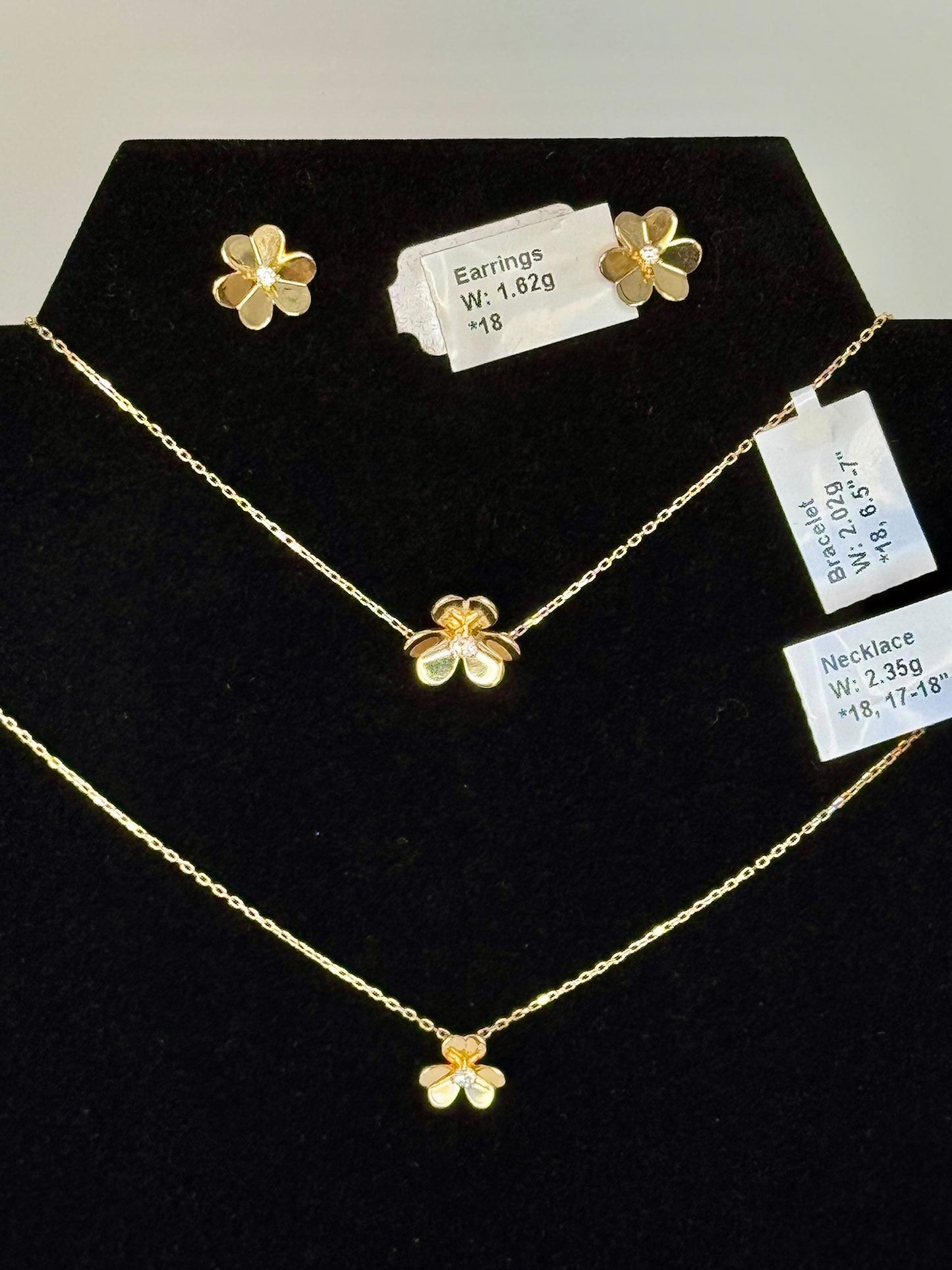 Frivole Set 18k Yellow Gold